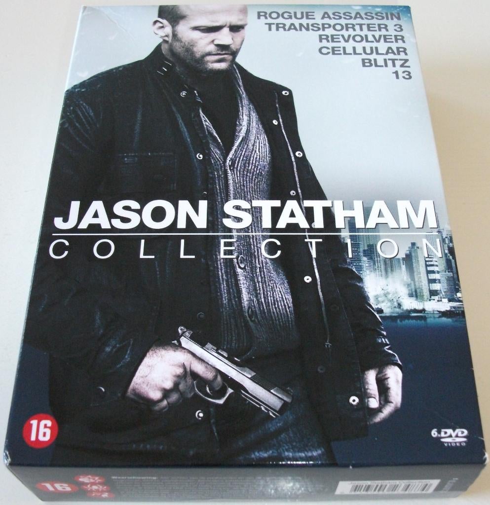Film-Box *** JASON STATHAM COLLECTION *** 5-Disc Boxset, Cd's en Dvd's, Dvd's | Overige Dvd's, Zo goed als nieuw, Boxset, Vanaf 16 jaar