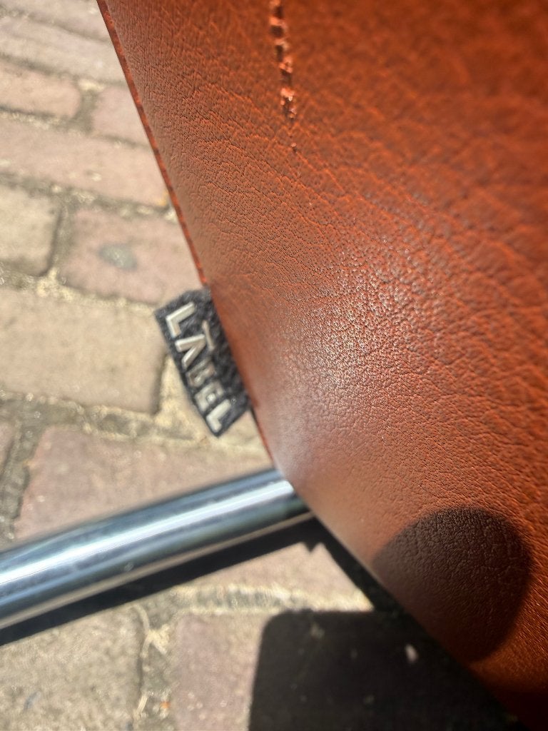 Label Fox Fauteuil Draaibaar in mooie staat, Ophalen, Gebruikt, Dutch Design Vintage modern, 75 tot 100 cm