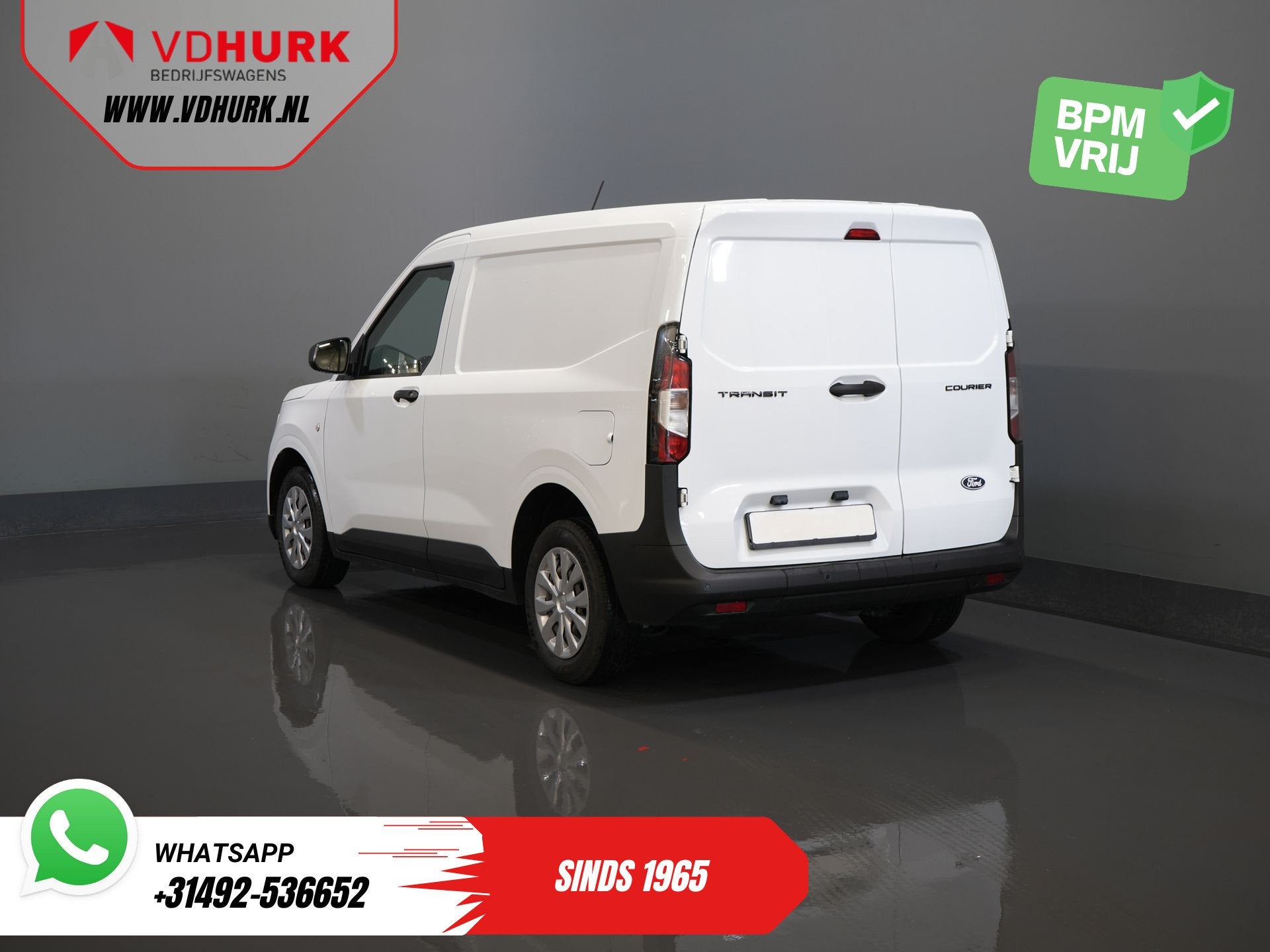 Ford Transit Courier 1.0 Trend 100 pk BENZINE Carplay/ Virtu, Auto's, Voorwielaandrijving, Gebruikt, Origineel Nederlands, Bedrijf