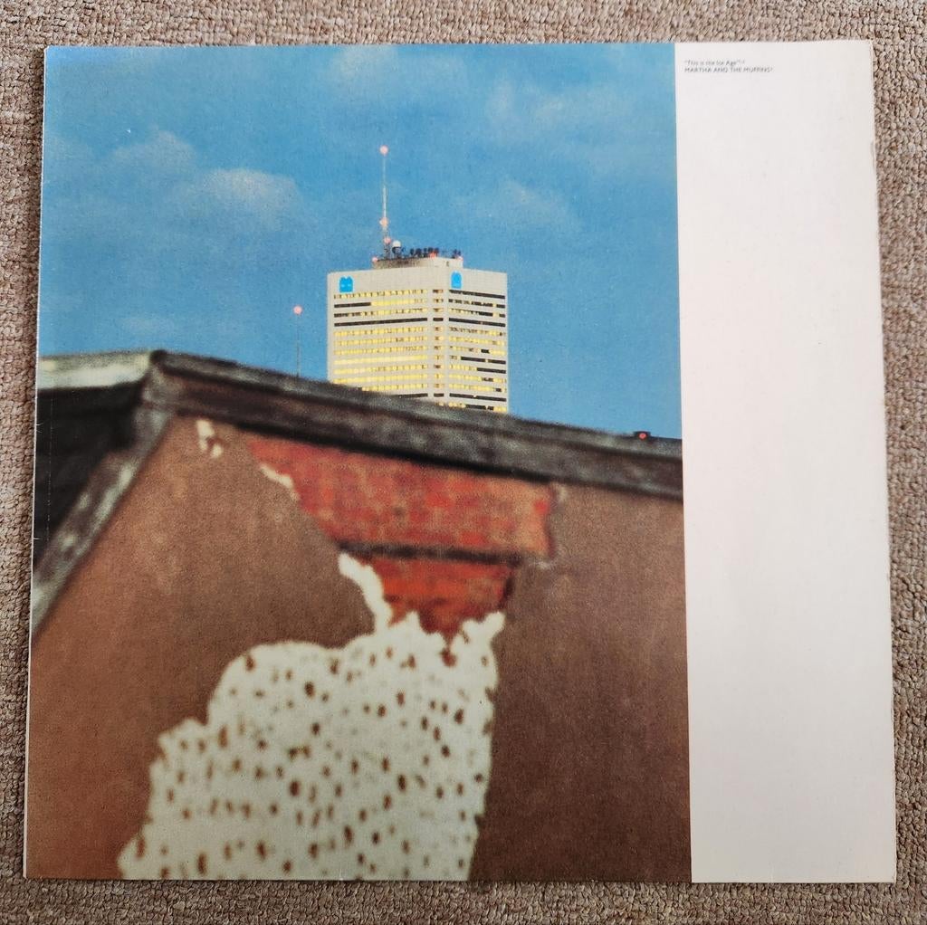 Martha and the Muffins - This is the Ics Age Lp Vinyl 1981, Ophalen of Verzenden, 1980 - 1989, Gebruikt, 12 inch