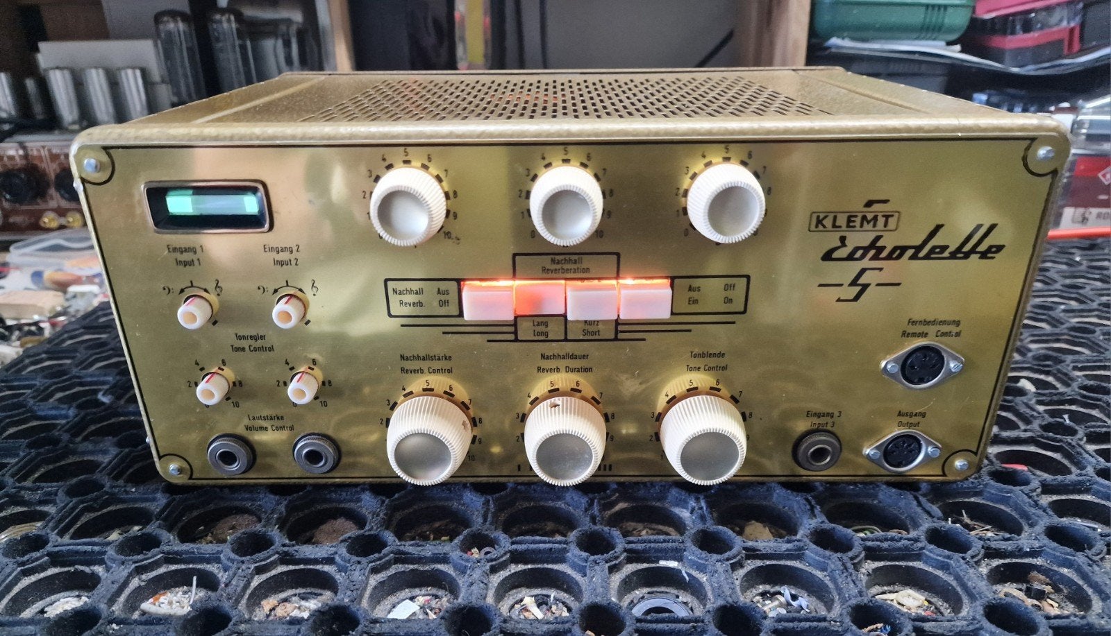 Klemt Echolette NG51buizen bandecho, jaren "60 Loepzuiver💯%, Ophalen of Verzenden, Nieuw, Volume