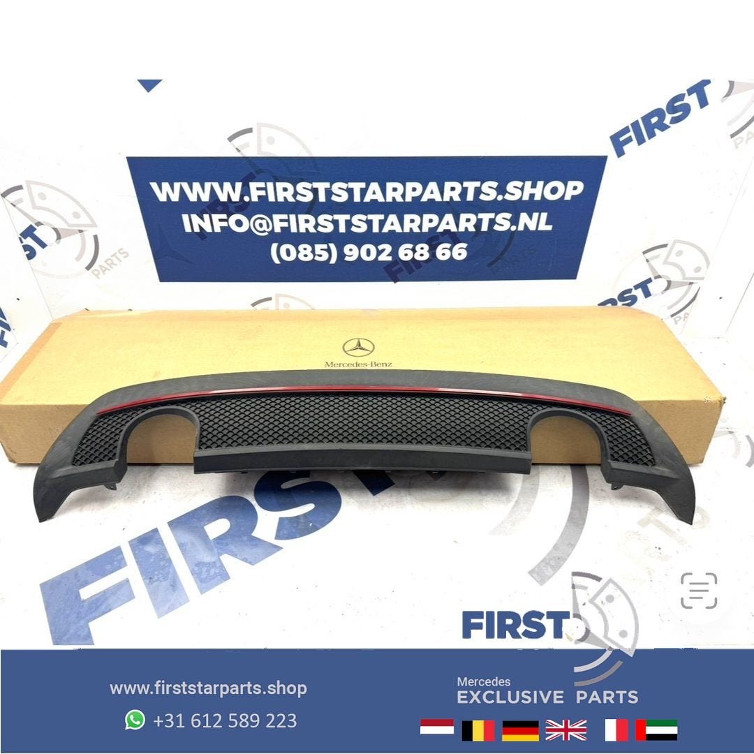 W176 AMG Diffuser EDITION 1 Mercedes A Klasse 2012-2018 RODE, Gebruikt, -, Ophalen of Verzenden, -