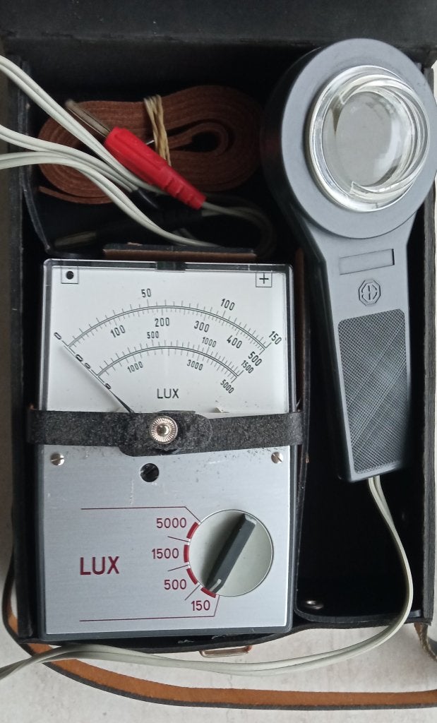 Luxmeter Metrix de sensor is defect, Ophalen of Verzenden, Gebruikt