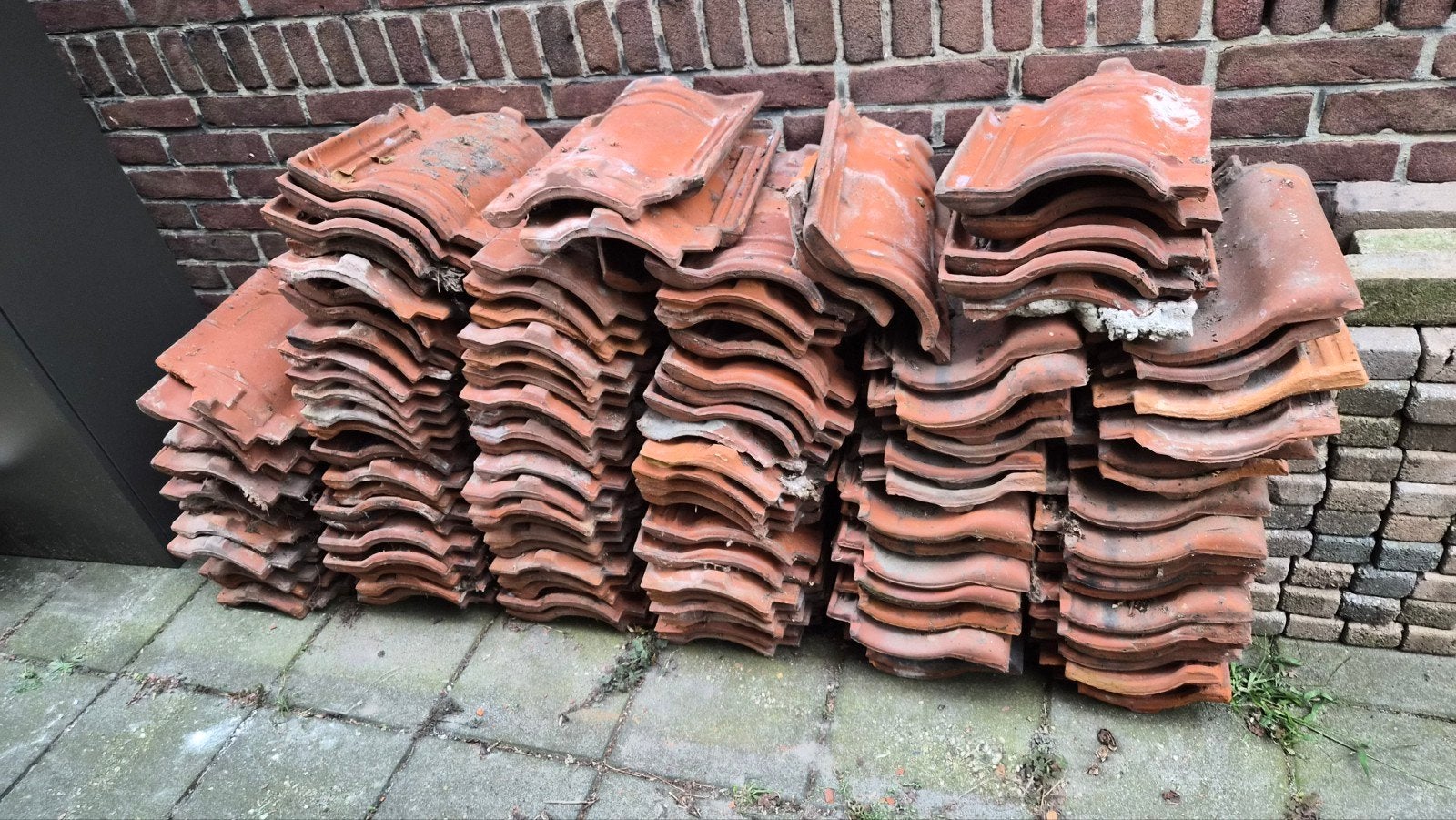 gratis dakpannen!, Ophalen, Rood, Steen of Klei, Dakpannen