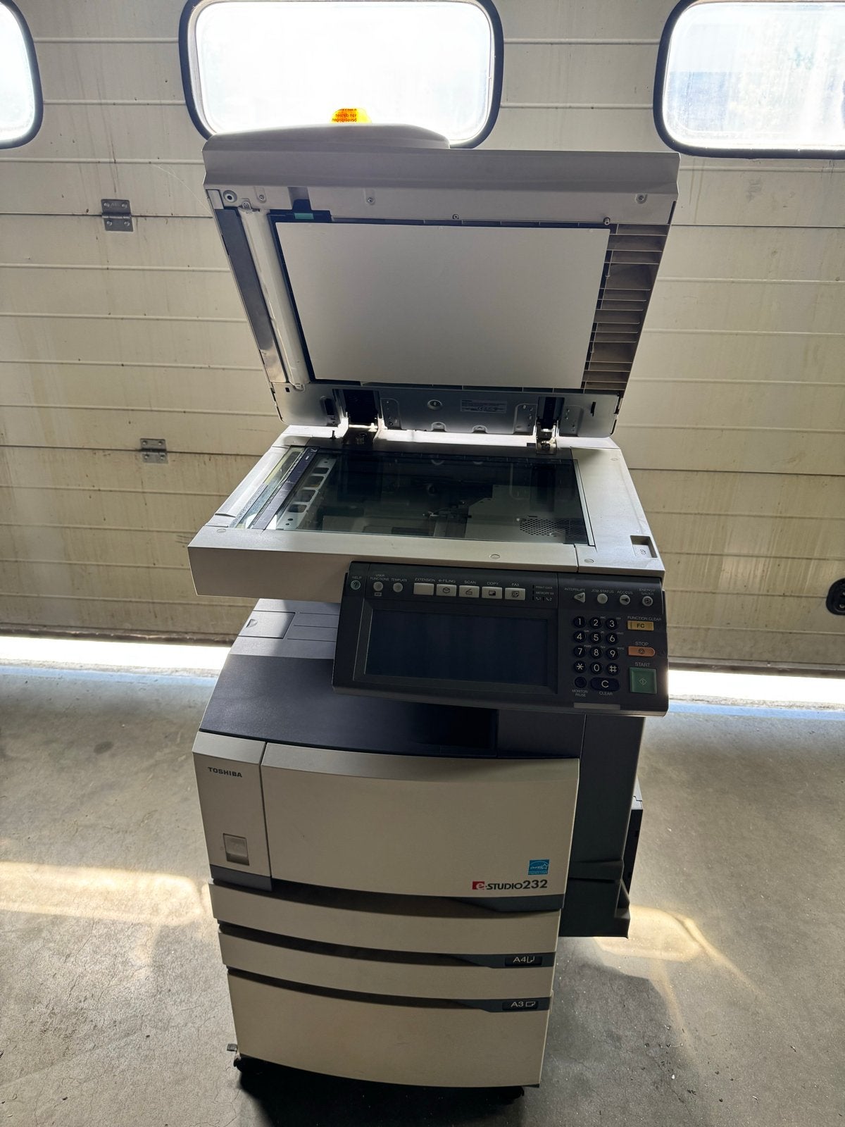 Toshiba e-STUDIO232 Multifunctionele Laserprinter, Computers en Software, Printers, Ophalen, Gebruikt, Kopieren, All-in-one