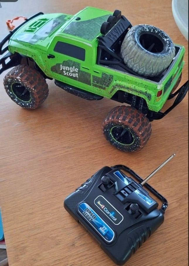 Jungle Scout RC Auto Offroad met Afstandsbediening, Elektro, Gebruikt, Auto offroad, Ophalen of Verzenden