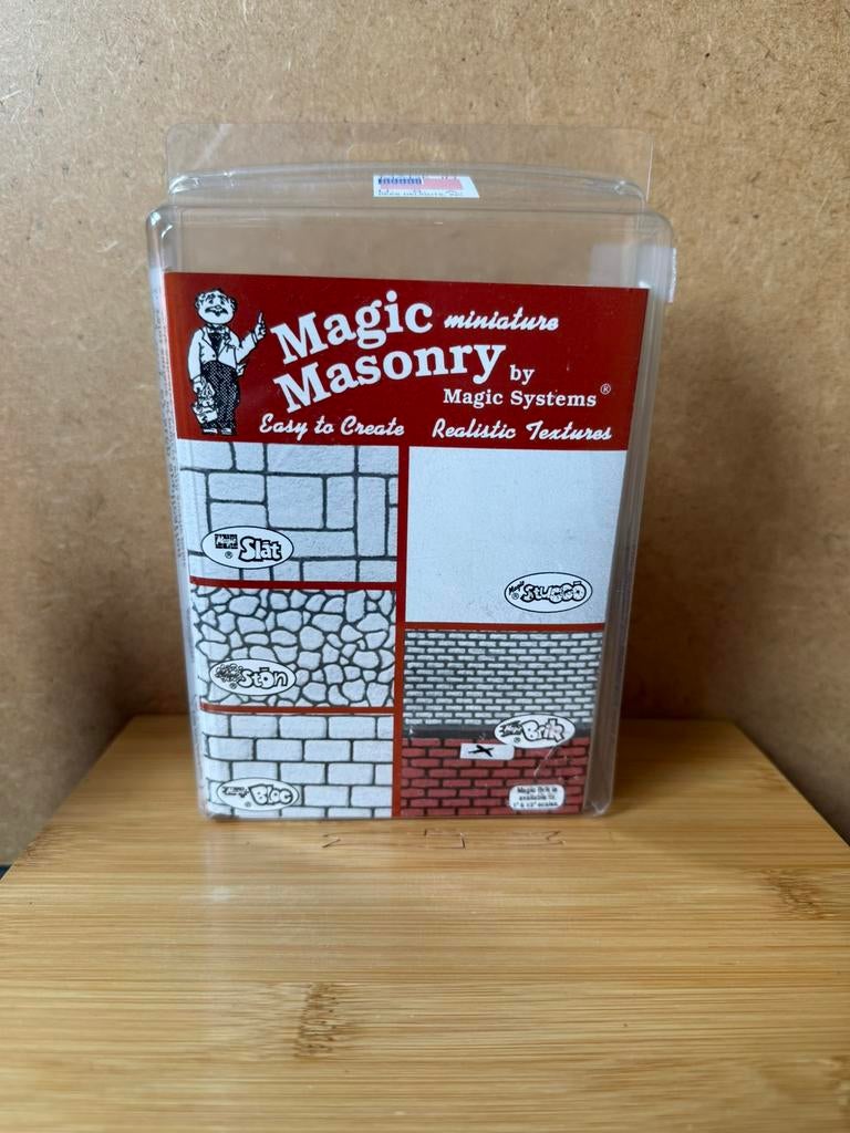 Magic miniaturs masonry magic brik stenen maken, Ophalen of Verzenden, Nieuw, Poppenhuis