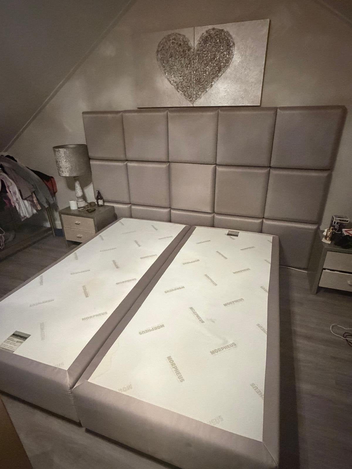 Boxspring 180x200, Ophalen, Zo goed als nieuw, Tweepersoons, 180 cm