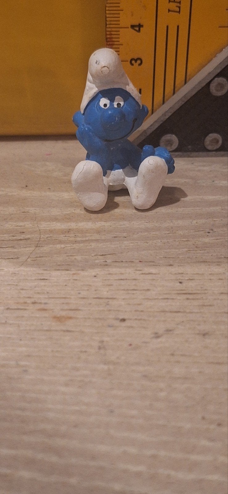 Smurf poppetje zittend (001), Verzamelen, Duitsland, Verschillende Smurfen, ., Ophalen of Verzenden