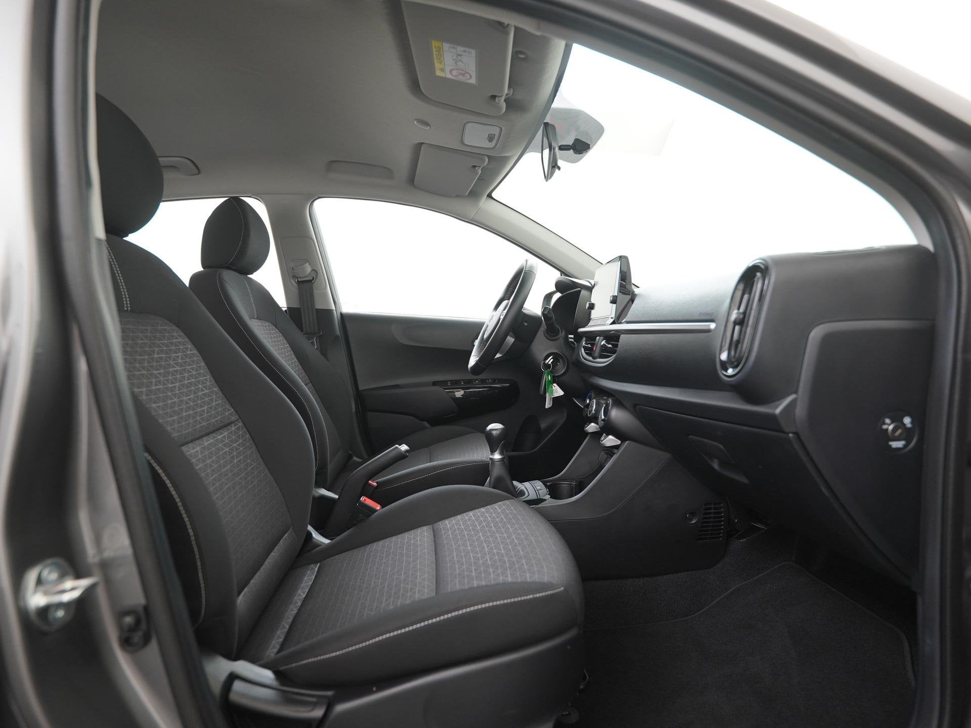 Kia Picanto 1.0 DPi DynamicLine | Camera | CarPlay | Zondag, Voorwielaandrijving, Stof, Gebruikt, 4 stoelen