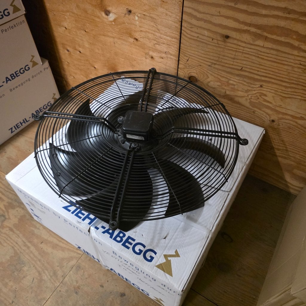 Ventilator Ø63 - 220v ZIEHL-ABEGG inbouw, Doe-het-zelf en Verbouw, Ophalen of Verzenden, Nieuw, Ventilator