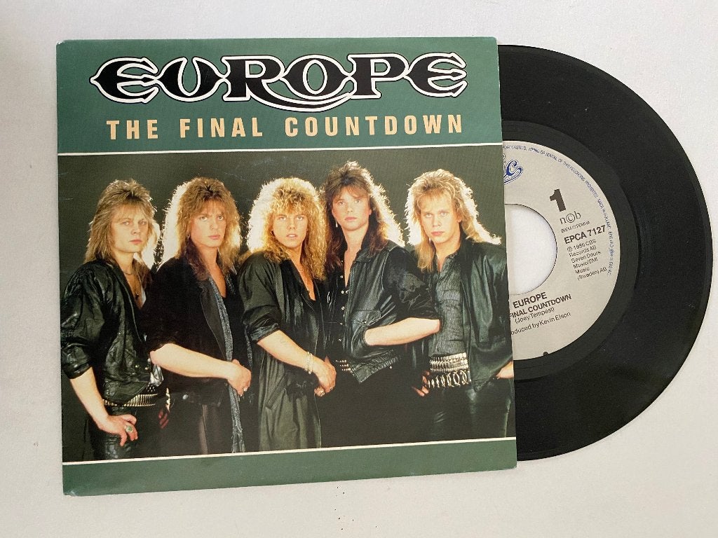 Europe – The Final Countdown, Rock, 7 inch, Zo goed als nieuw, Fotohoes