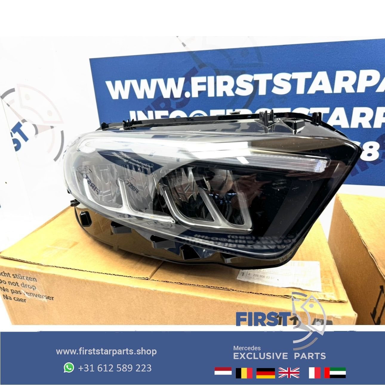 W177 A Klasse FACELIFT LED KOPLAMP RECHTS High Performance 2, Gebruikt, -, Ophalen of Verzenden, -