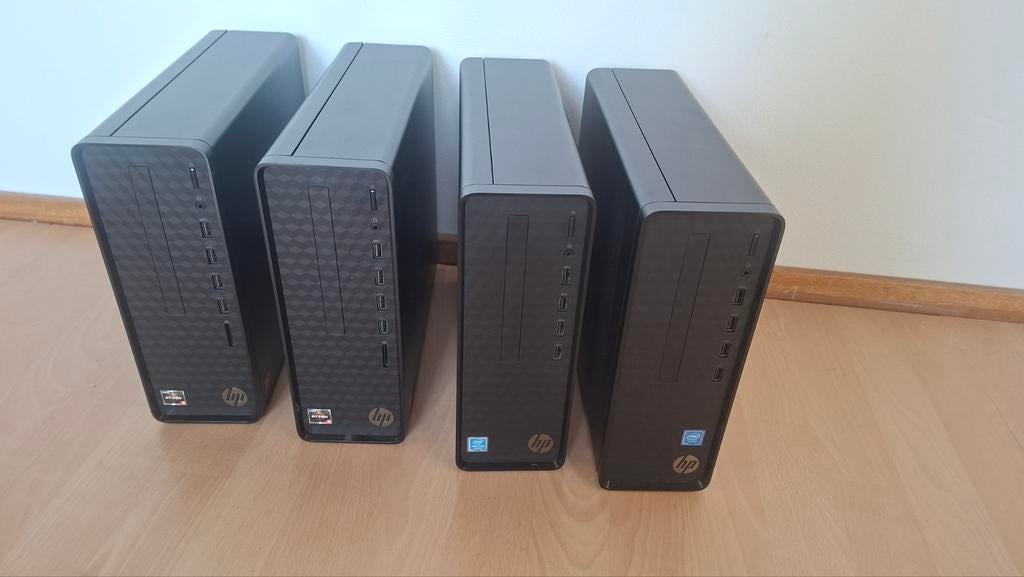 HP computers met toetsenbord en muis, Computers en Software, Desktop Pc's, Ophalen of Verzenden