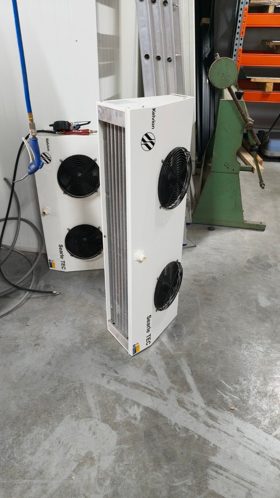 Zgan verdamper Kelvion tec 4-5, Ophalen, Minder dan 60 m³, 3 snelheden of meer, Zo goed als nieuw