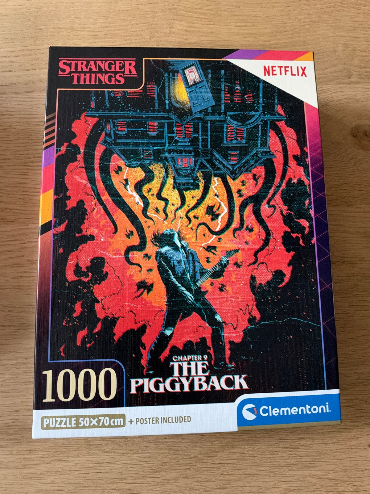 Stranger Things Clementoni Legpuzzel 1000 stukjes, Ophalen of Verzenden, 500 t/m 1500 stukjes, Nieuw, Legpuzzel