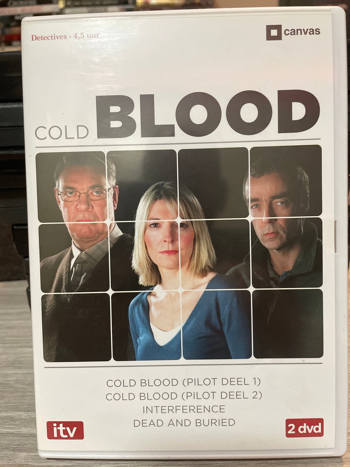 Cold Blood - Detectives (2 dvd), Nederlands, Ophalen of Verzenden, Inclusief doosje, Gebruikt
