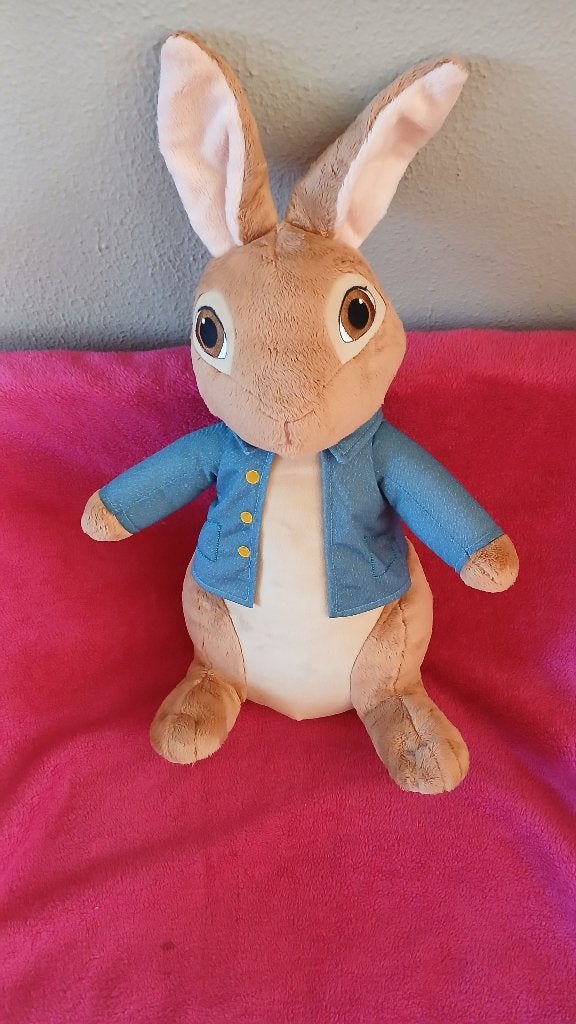 PETER RABBIT KNUFFEL 60cm, Ophalen of Verzenden, Zo goed als nieuw, Overige typen