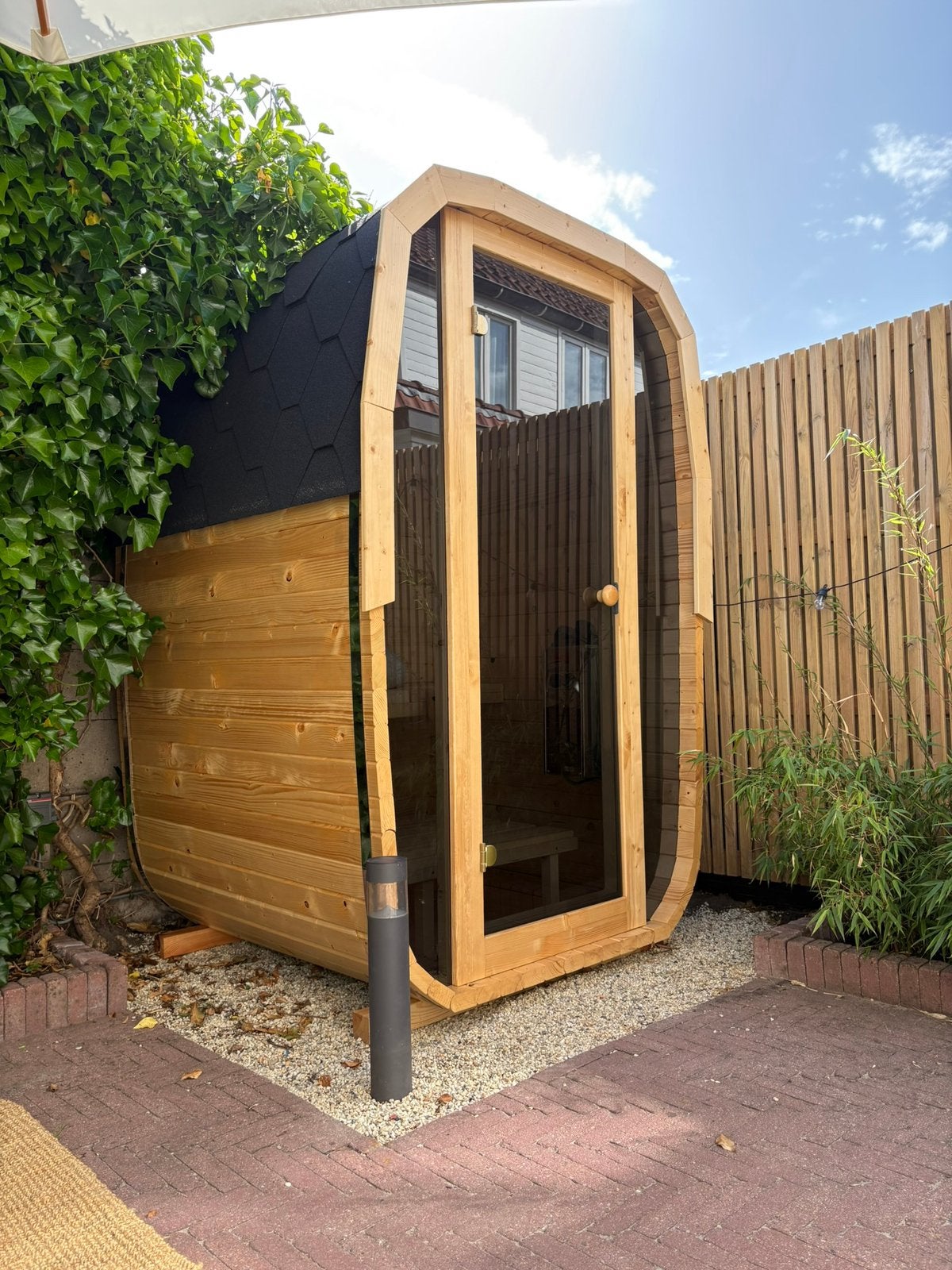 Sauna, Ophalen of Verzenden, Zo goed als nieuw, Complete sauna