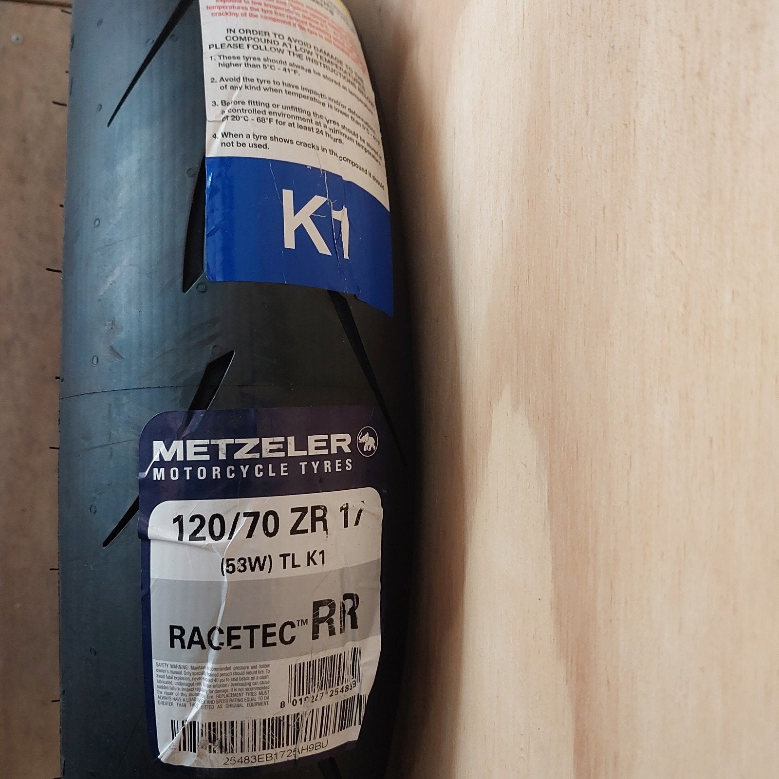NIEUW Metzeler 120/70-17 K1, Motoren, Ophalen of Verzenden, Nieuw