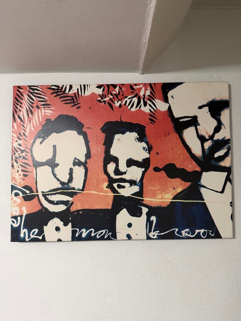 Herman Brood "Vegas Copa" canvas print A2, Antiek en Kunst, Kunst | Schilderijen | Modern, Ophalen of Verzenden