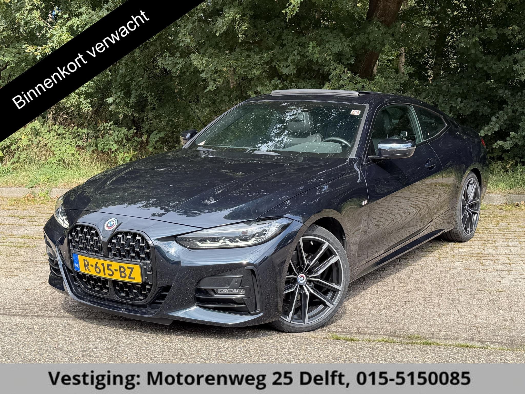 BMW 4-serie Coupé 420i High Executive M-Pakket GARANTIE TOT, Auto's, Automaat, 1998 cc, Gebruikt, Origineel Nederlands