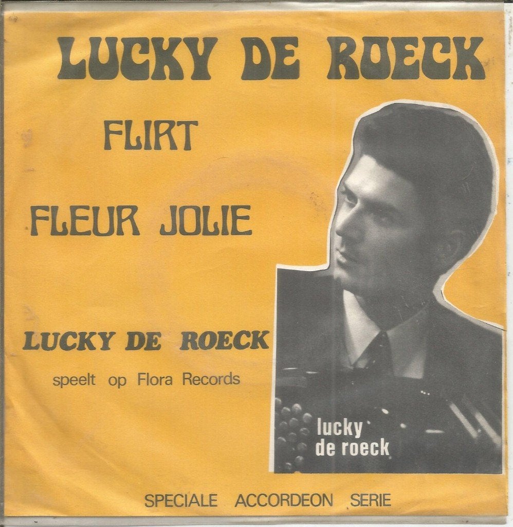 Lucky De Roeck – Flirt, Fotohoes, 7 inch, Ophalen of Verzenden, Zo goed als nieuw