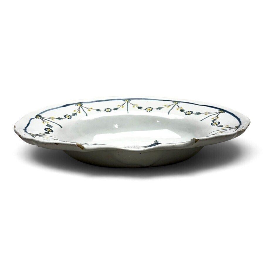 20e eeuwse Franse faience scheerbekken, Ophalen of Verzenden