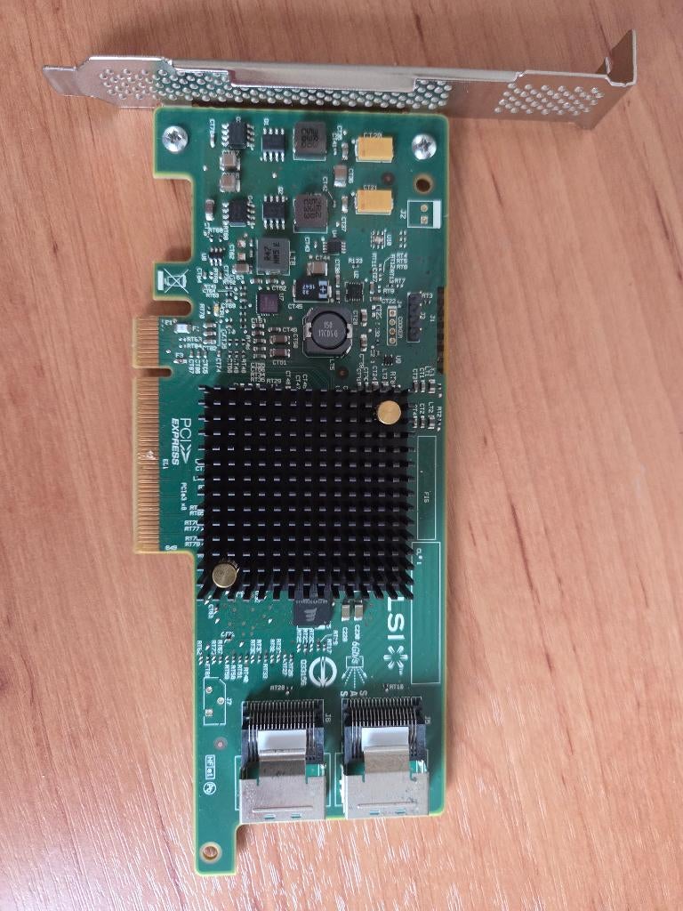 LSI 9207-8i, Intern, Gebruikt, SAS, Server