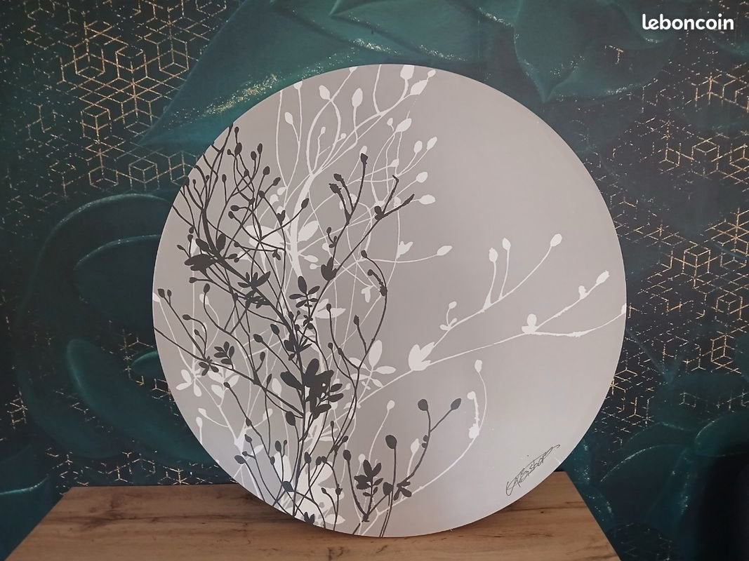 Ikea schilderij groot beige, Ophalen, Zo goed als nieuw, Schilderij