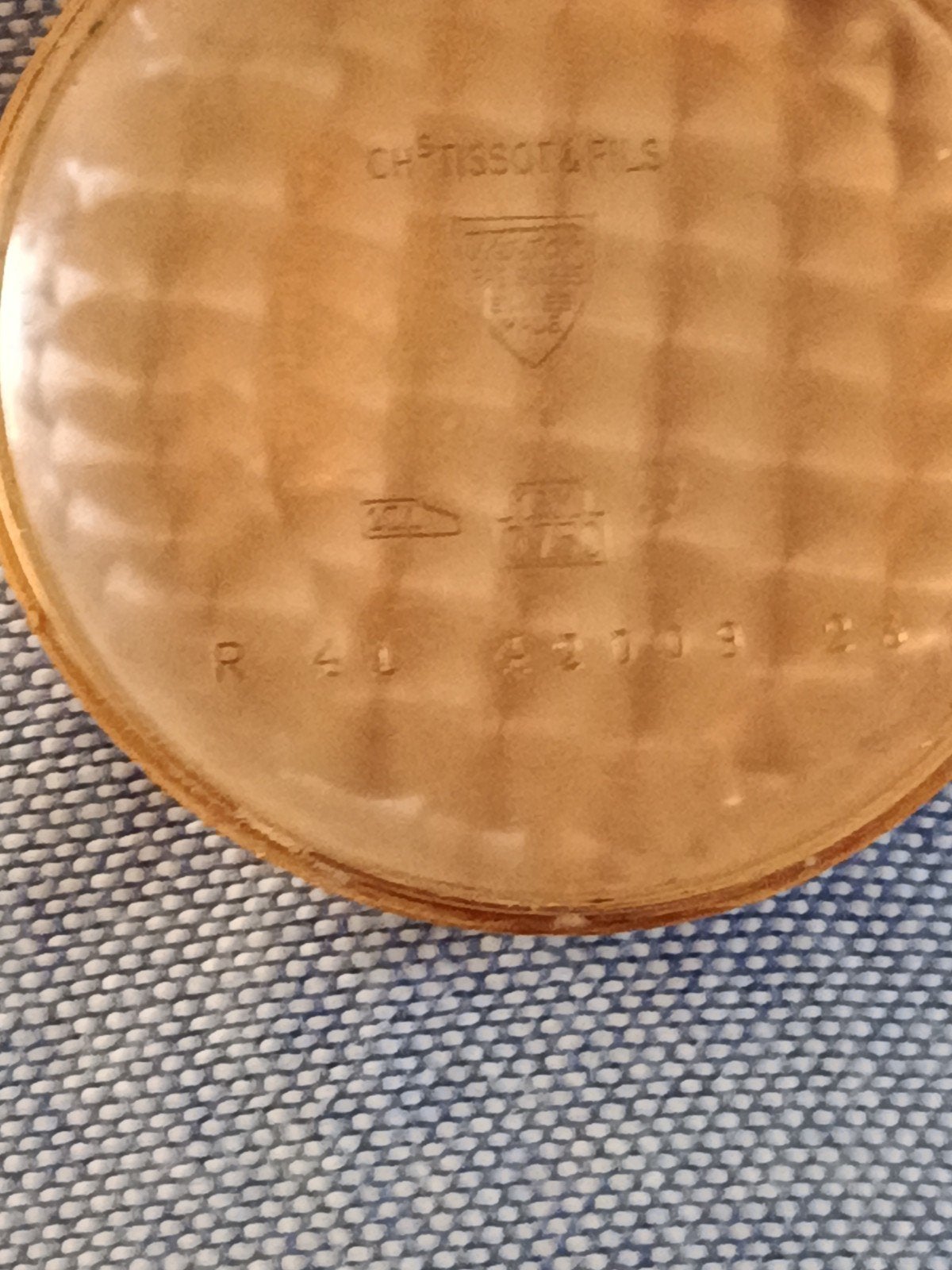 Tissot horlogekast 18k goud, 4,6 gram, Zakhorloge, Tissot, Goud, 1960 of later