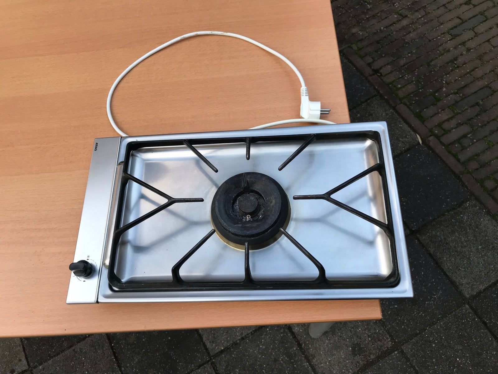 ATAG wokbrander - Inbouw - Aardgas, Ophalen, Gebruikt, 3 kookzones of minder, Inbouw