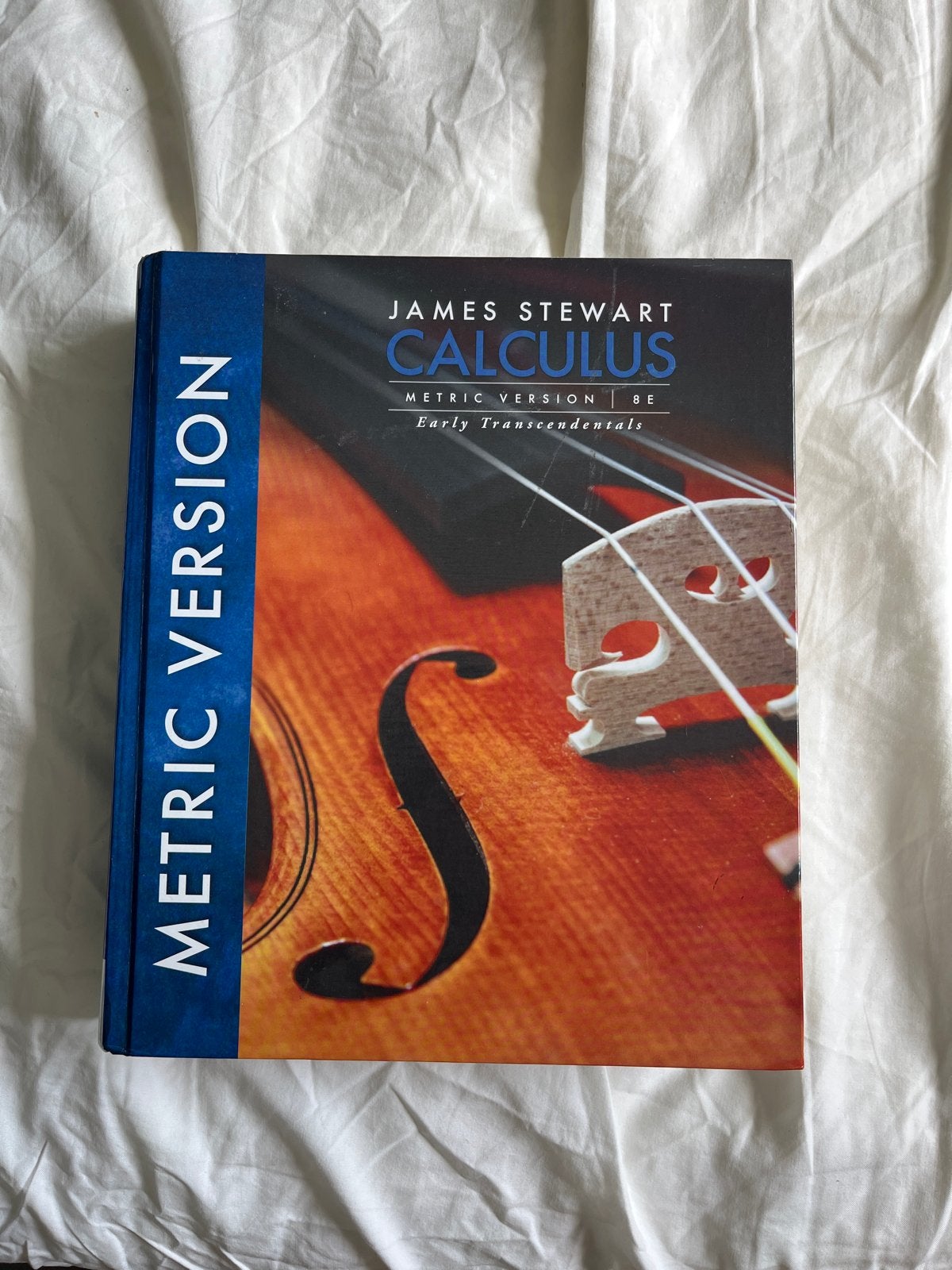 Calculus: Metric Version 8E - James Stewart, Ophalen of Verzenden, Beta, Zo goed als nieuw, WO