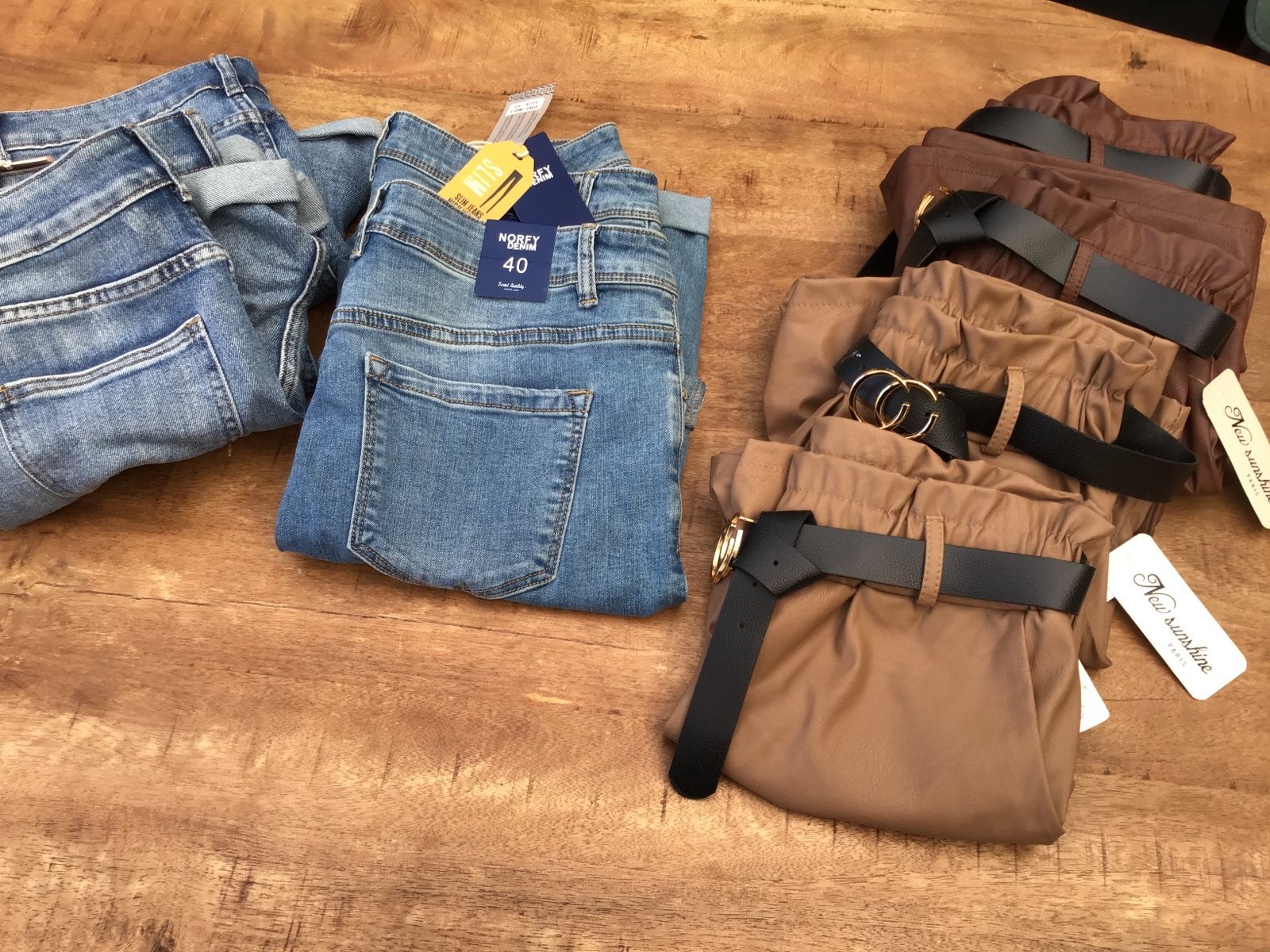 Nieuwe partij dames shorts: Leatherlook & Denim (Norfy, Kath, Maat 38/40 (M), Kort, Nieuw, Verzenden
