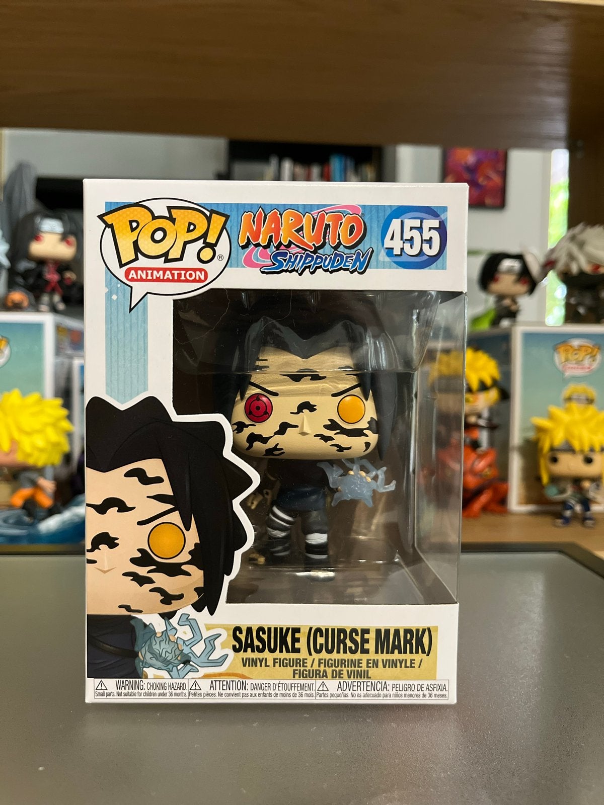 Funko Pop Sasuke Curse Mark 455, Ophalen of Verzenden, Nieuw