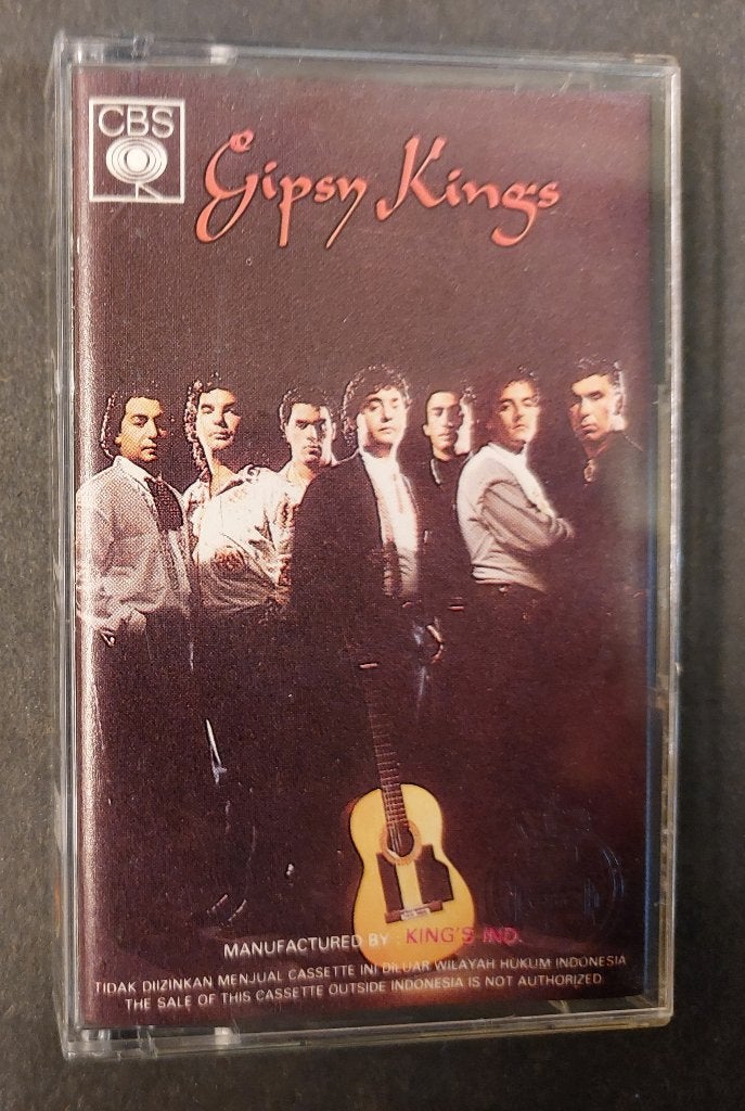 Gipsy Kings CASSETTE Indonesie Bamboleo 1988 Gypsy, Gebruikt, Gipsy Kings, Verzenden, 1 bandje