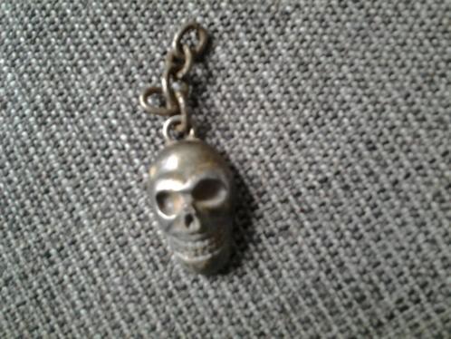 Metalen Doodshoofdkopje, Halloween., Ophalen of Verzenden
