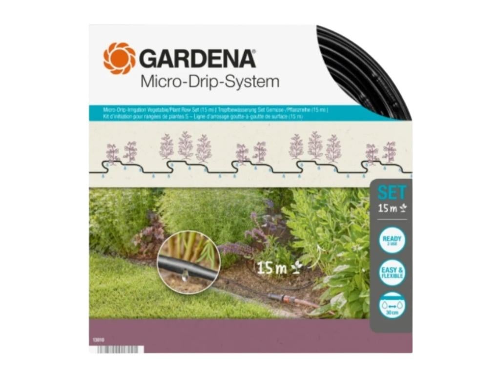 Gardena Micro-Drip Bewatering Set 15m – Direct Leverbaar, Ophalen, Nieuw