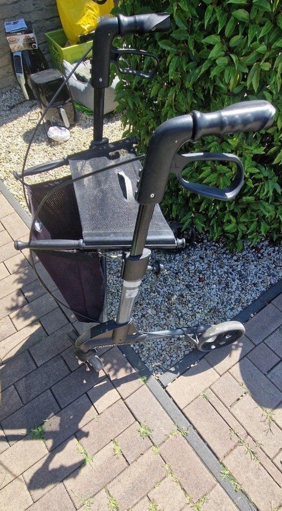 boodschappen/ wandel rollator Topra Troja, Diversen, Rollators, Ophalen, Zo goed als nieuw