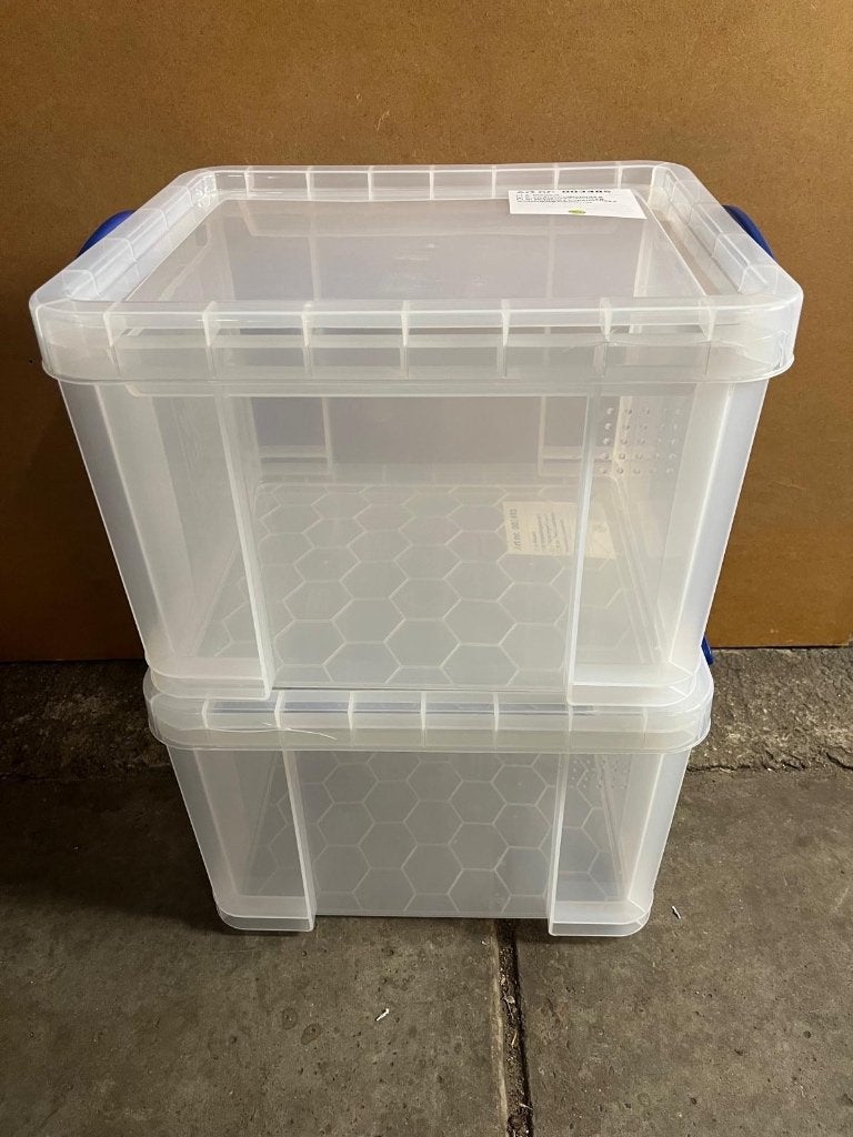 Really Useful Opbergdozen set van 2 | Van €44, nu, Kunststof, Nieuw, 40 liter of meer, Ophalen of Verzenden