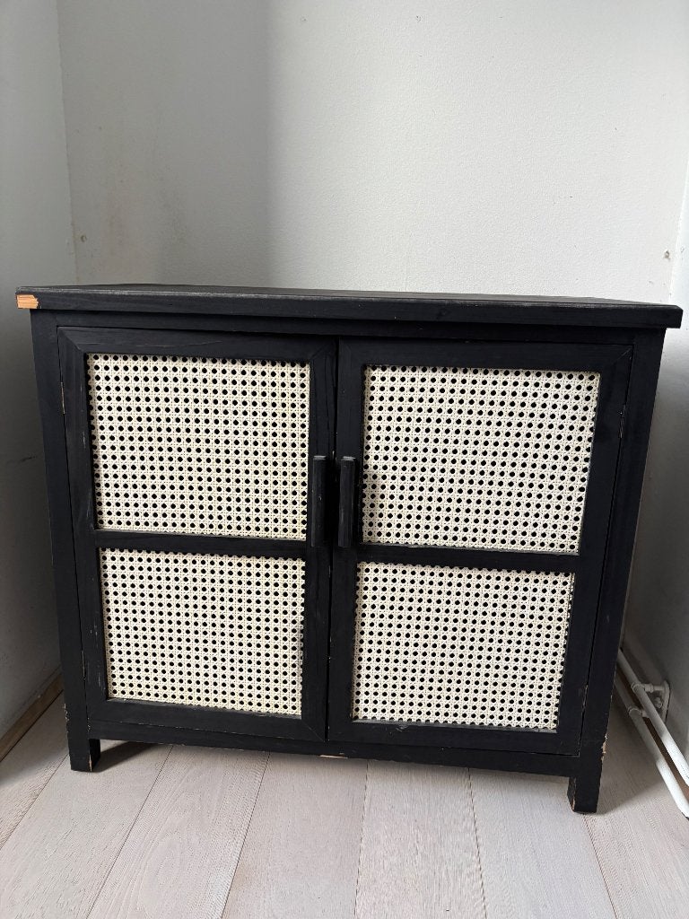 Xenos webbing kast zwart, Ophalen, Gebruikt, 50 tot 100 cm, 25 tot 50 cm