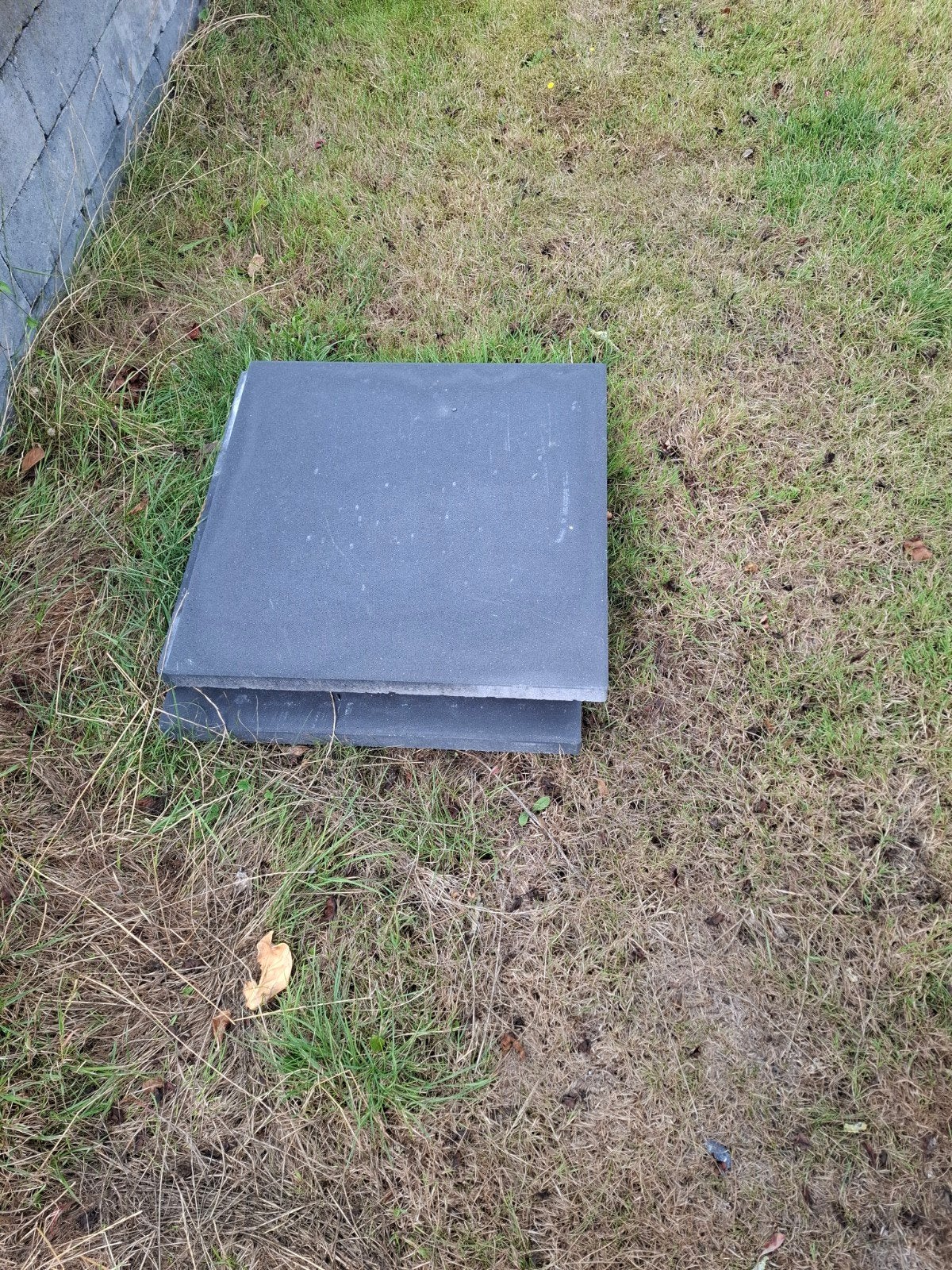 gratis: Nieuwe tuintegels 60x60, zwart, Tuin en Terras, Ophalen, Nieuw