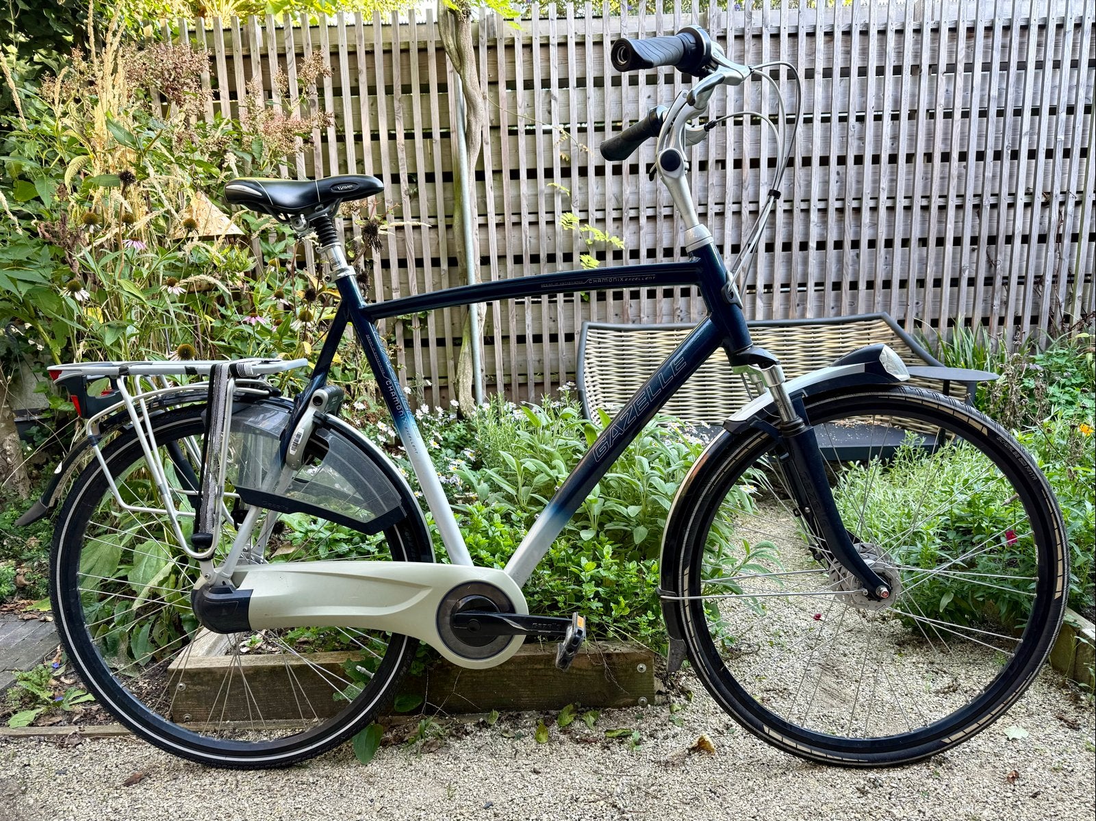 Gazelle Chamonix Excellent herenfiets - 8 versnellingen, Ophalen, Gebruikt, Versnellingen, 65 cm of meer