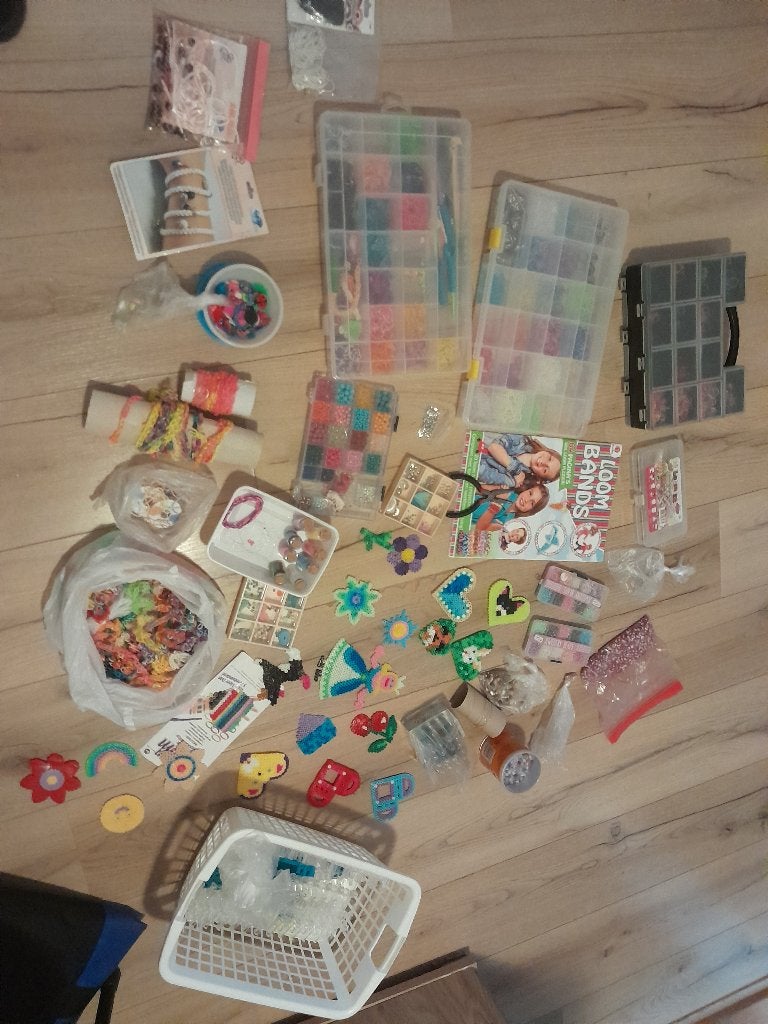 Loem bandjes kralen sieraden maken., Ophalen, Gebruikt, Kraal