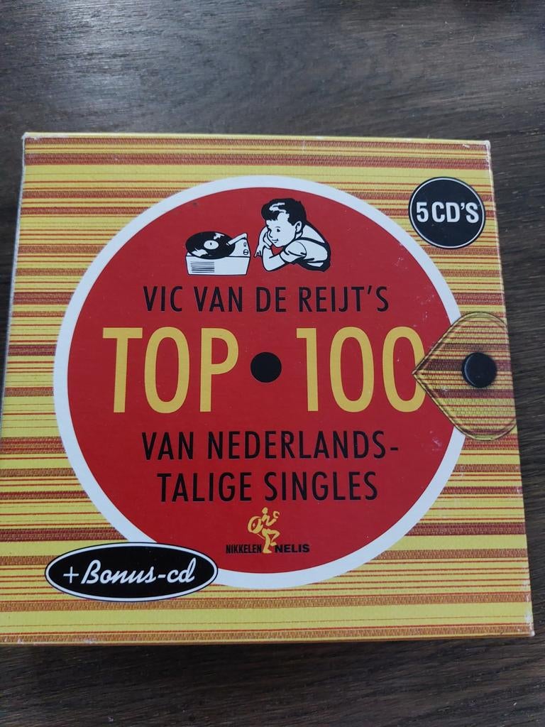 Vic van de Reijt's Top 100 Nederlandstalige Singles (5 CD's), Ophalen of Verzenden, Gebruikt, Overige genres, Boxset