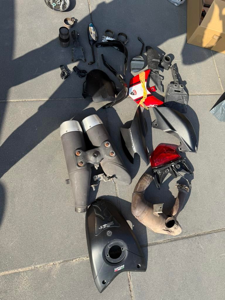 Ducati hypermotard 1100s onderdelen, Ophalen of Verzenden