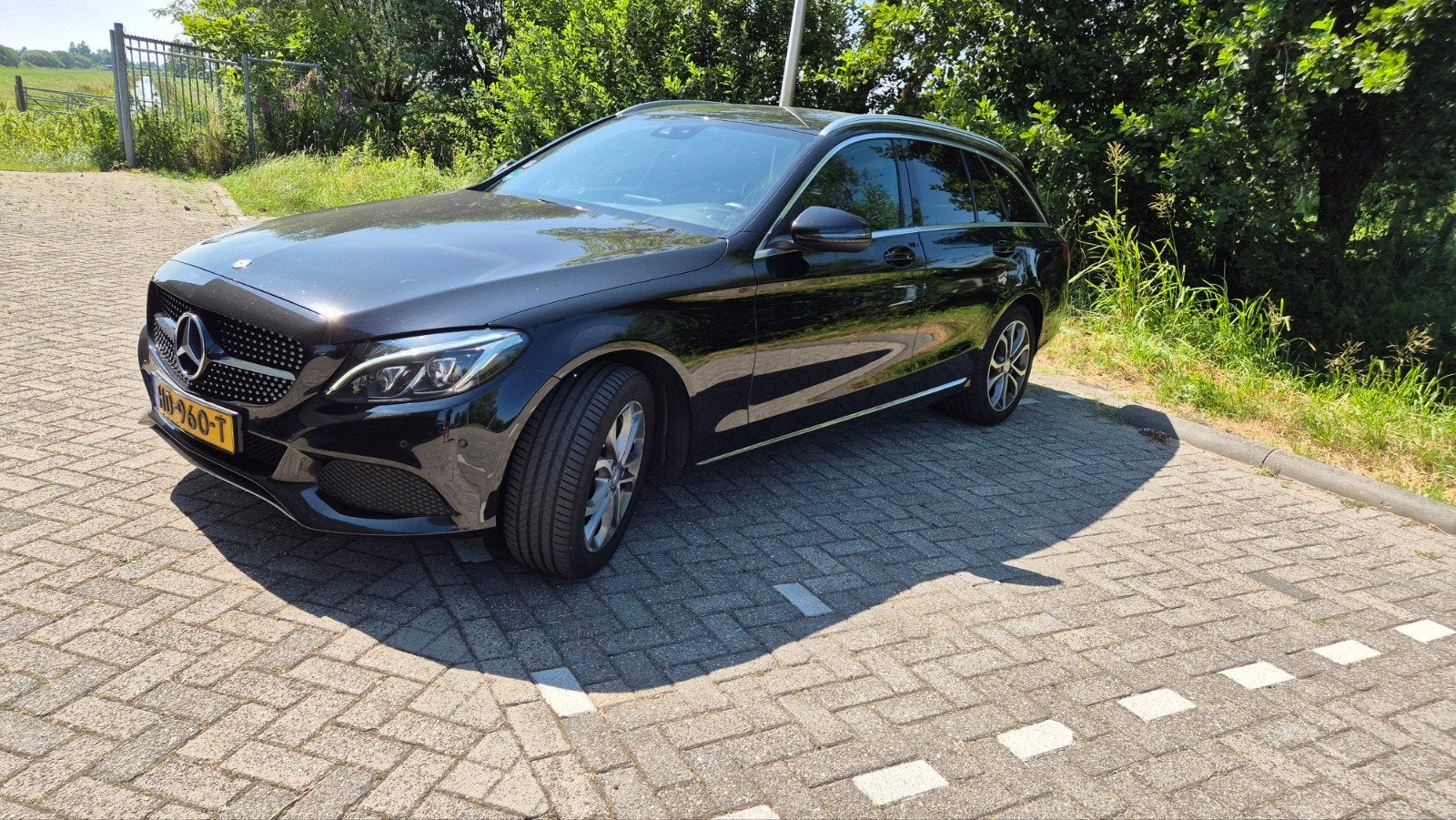 Mercedes-Benz C-Klasse C350 e Plug-in Hybrid 279pk 7G-TRONIC, Auto's, Automaat, Achterwielaandrijving, Zwart, Zwart