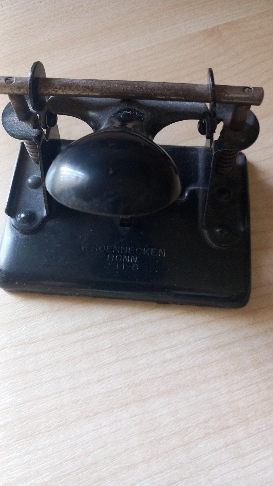 Vintage Soennecken Bonn 231-B Perforator, Ophalen of Verzenden