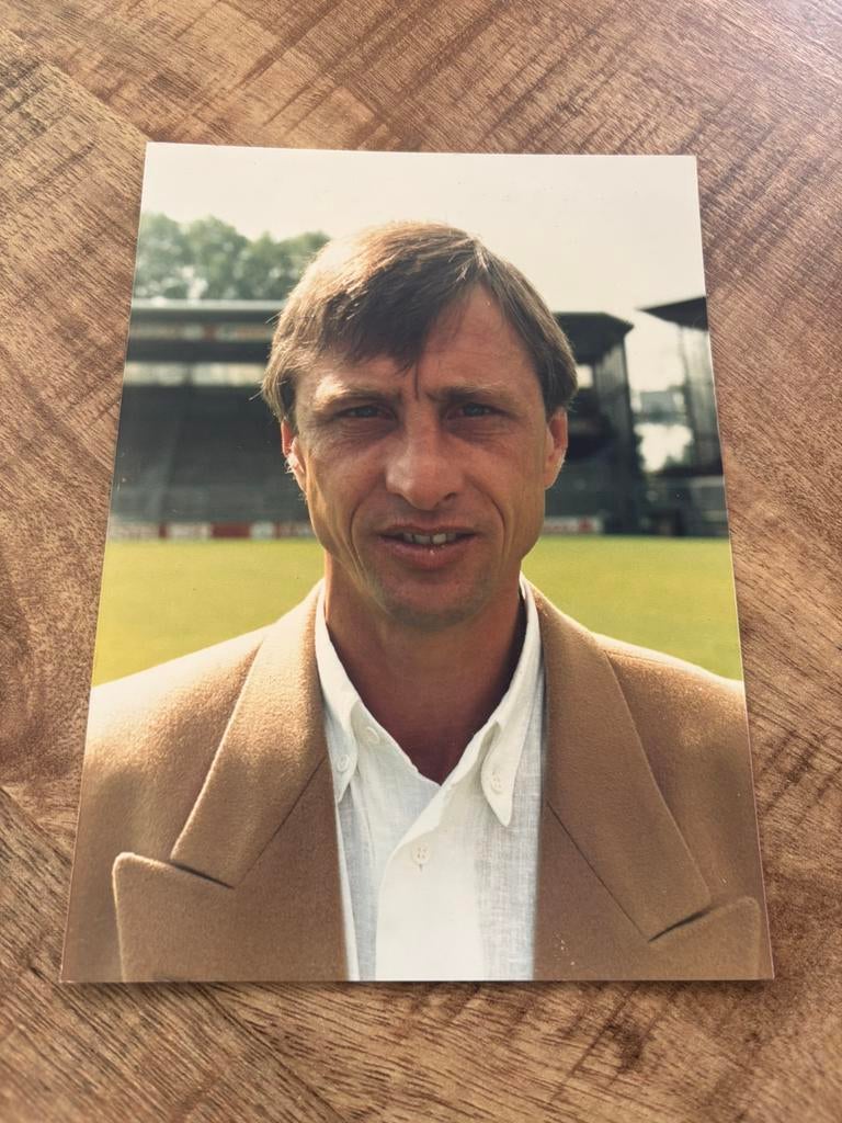 Johan Cruijff Foto, Ophalen of Verzenden, Ajax, Poster, Plaatje of Sticker