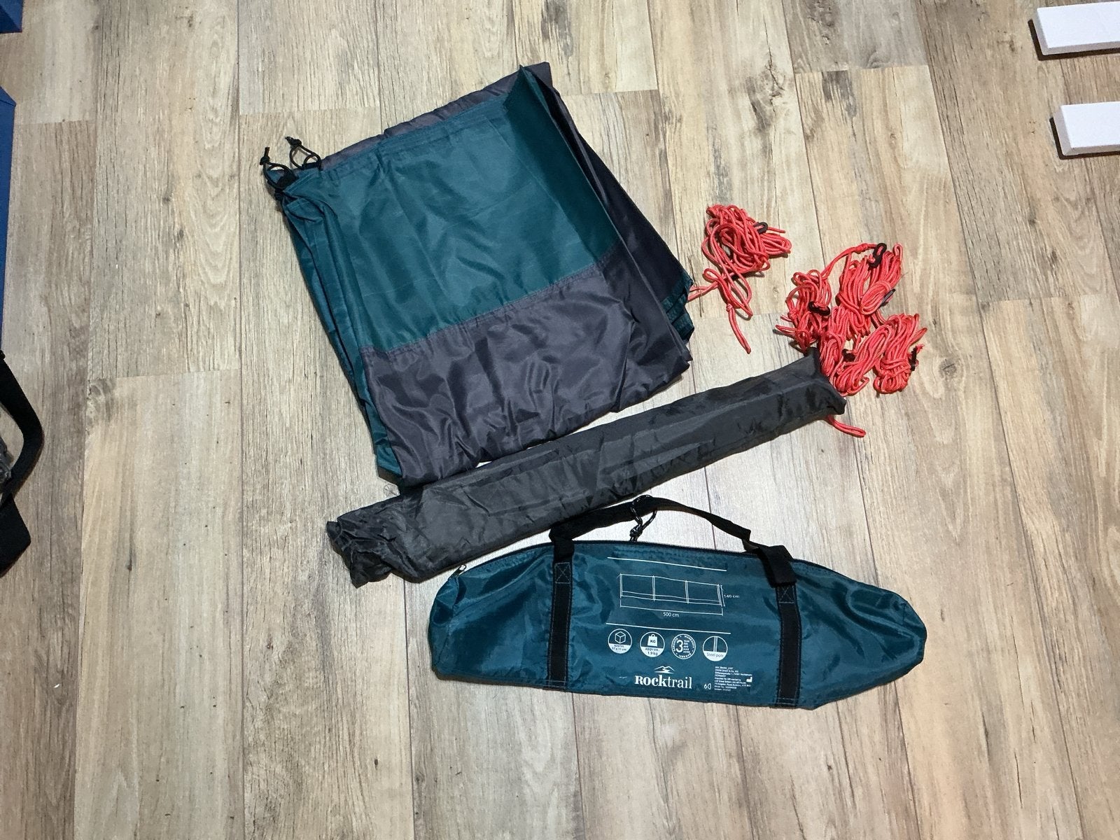 Rocktrail Windscherm 500 x 140 cm - Ideaal voor camping, Caravans en Kamperen, Ophalen of Verzenden, Zo goed als nieuw